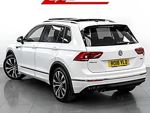 Used 2018 Volkswagen Tiguan R-Line Pure White - Interior and Exterior details 7