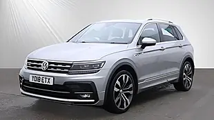 Used 2018 Volkswagen Tiguan R-Line Silver - Interior and Exterior details 4