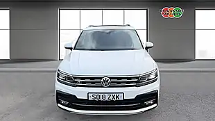 Used 2018 Volkswagen Tiguan R-Line White - Interior and Exterior details 4