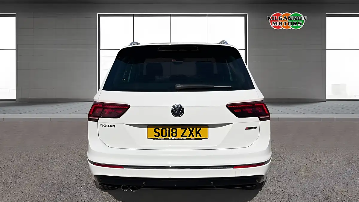Used 2018 Volkswagen Tiguan R-Line White - Interior and Exterior details 5