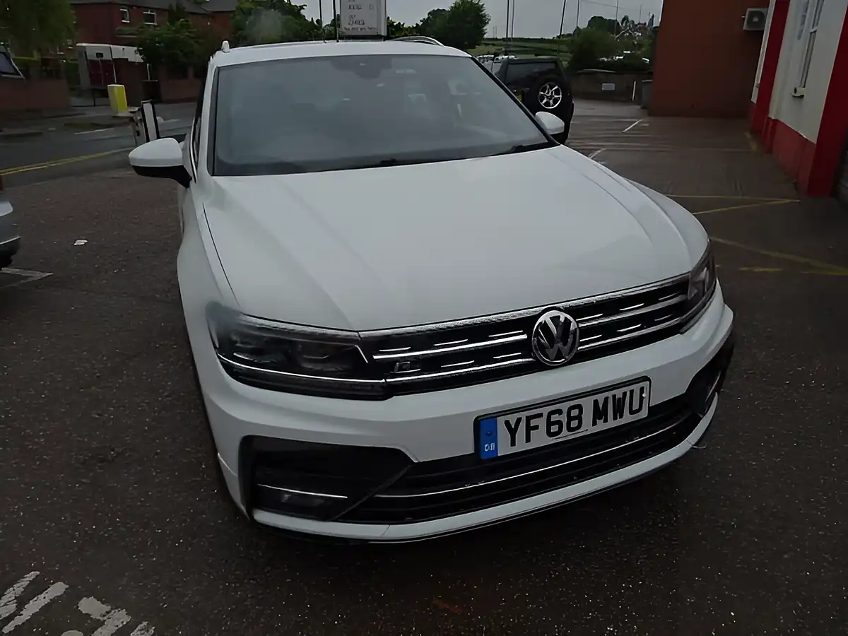 Used 2018 Volkswagen Tiguan R-Line White - Interior and Exterior details 12
