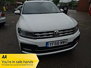 Used 2018 Volkswagen Tiguan R-Line White - Interior and Exterior details 2