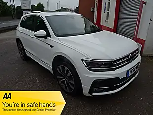 Used 2018 Volkswagen Tiguan R-Line White - Interior and Exterior details 3