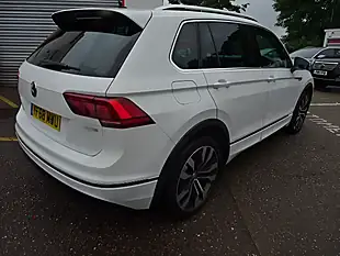 Used 2018 Volkswagen Tiguan R-Line White - Interior and Exterior details 5