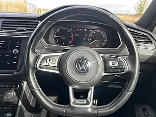 Used 2018 Volkswagen Tiguan R-Line White - Interior and Exterior details 17