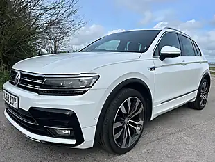 Used 2018 Volkswagen Tiguan R-Line White - Interior and Exterior details 8