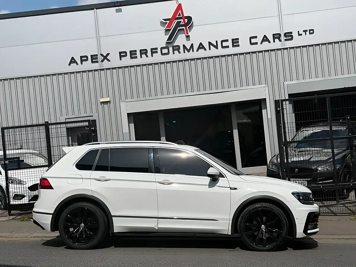 Used 2018 Volkswagen Tiguan R-Line White - Interior and Exterior details 7