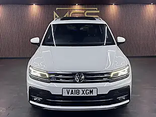 Used 2018 Volkswagen Tiguan R-Line White - Interior and Exterior details 2