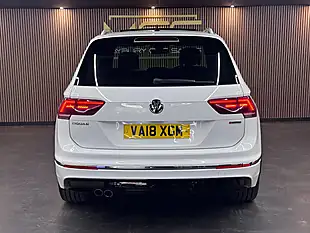 Used 2018 Volkswagen Tiguan R-Line White - Interior and Exterior details 6
