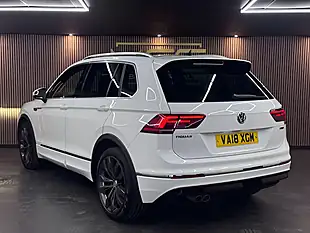 Used 2018 Volkswagen Tiguan R-Line White - Interior and Exterior details 8