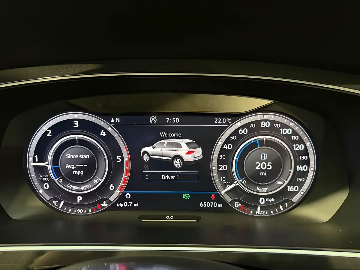 Used 2018 Volkswagen Tiguan R-Line White - Interior and Exterior details 16