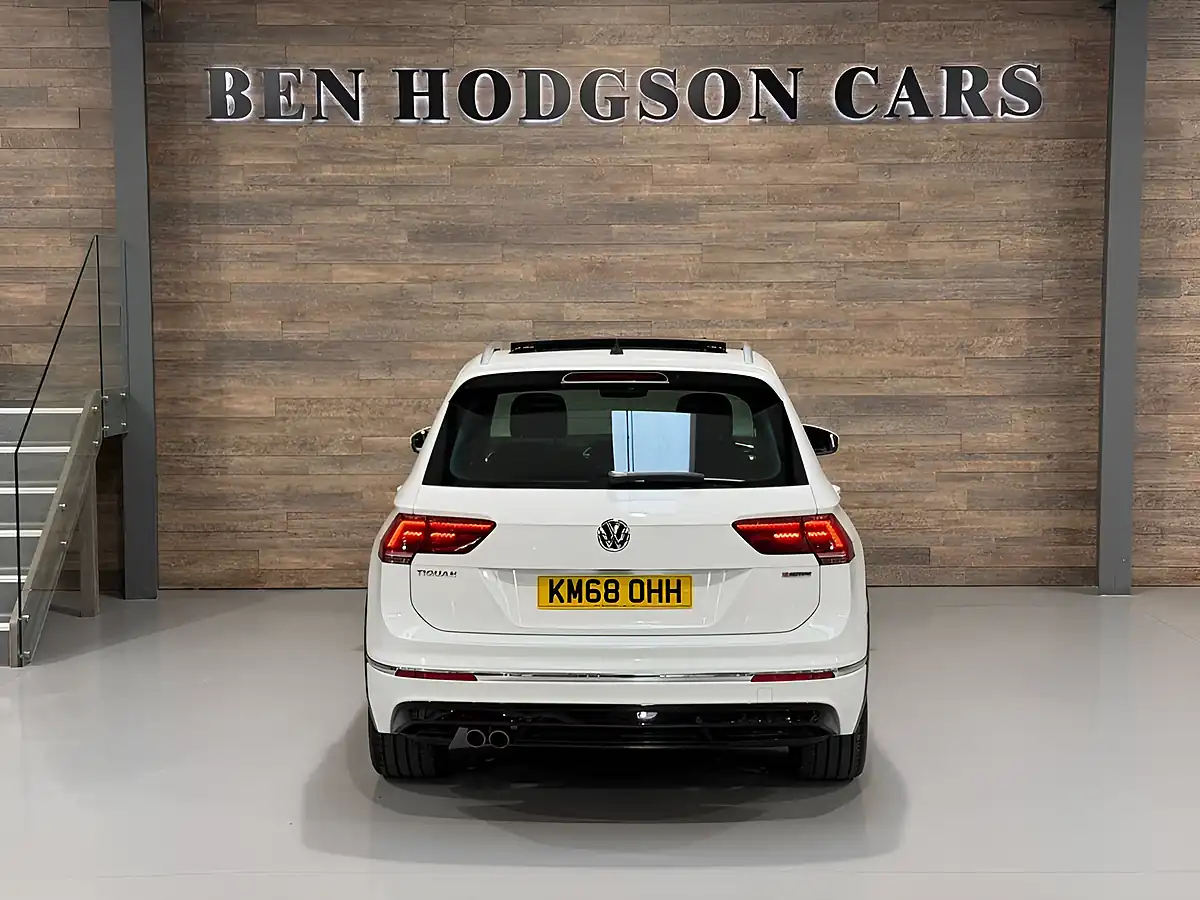 Used 2018 Volkswagen Tiguan R-Line White - Interior and Exterior details 18
