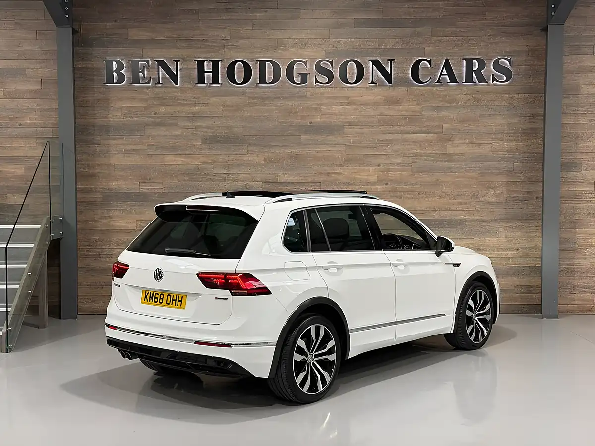Used 2018 Volkswagen Tiguan R-Line White - Interior and Exterior details 3