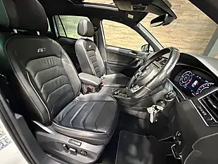 Used 2018 Volkswagen Tiguan R-Line White - Interior and Exterior details 8