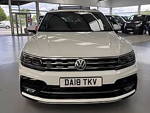 Used 2018 Volkswagen Tiguan R-Line White - Interior and Exterior details 5