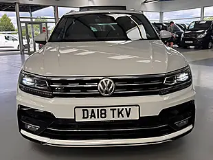 Used 2018 Volkswagen Tiguan R-Line White - Interior and Exterior details 6