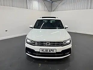 Used 2018 Volkswagen Tiguan R-Line White - Interior and Exterior details 2