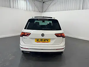 Used 2018 Volkswagen Tiguan R-Line White - Interior and Exterior details 5