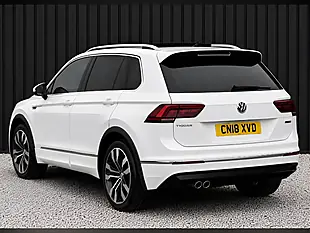 Used 2018 Volkswagen Tiguan R-Line White - Interior and Exterior details 2