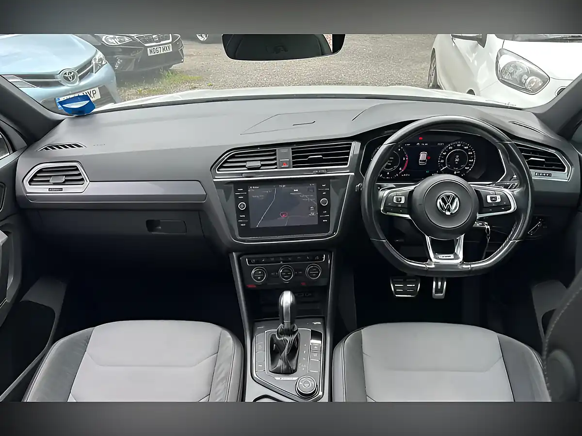 Used 2018 Volkswagen Tiguan R-Line White - Interior and Exterior details 3