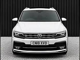 Used 2018 Volkswagen Tiguan R-Line White - Interior and Exterior details 5