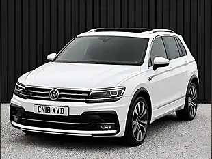 Used 2018 Volkswagen Tiguan R-Line White - Interior and Exterior details 6