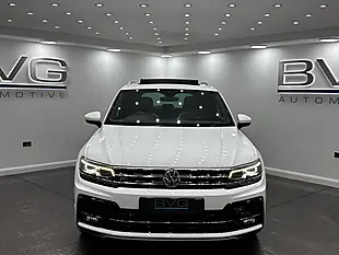 Used 2018 Volkswagen Tiguan R-Line White - Interior and Exterior details 4
