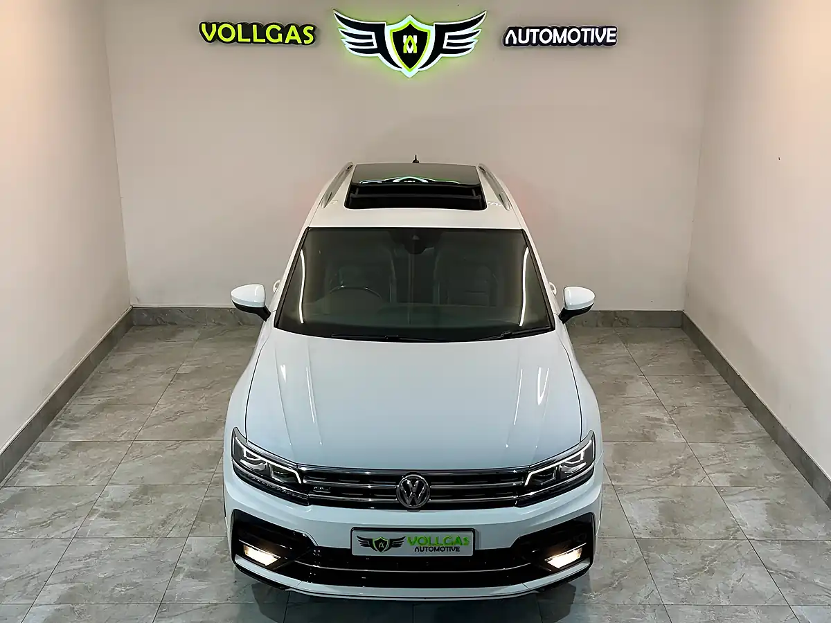 Used 2018 Volkswagen Tiguan R-Line White - Interior and Exterior details 2