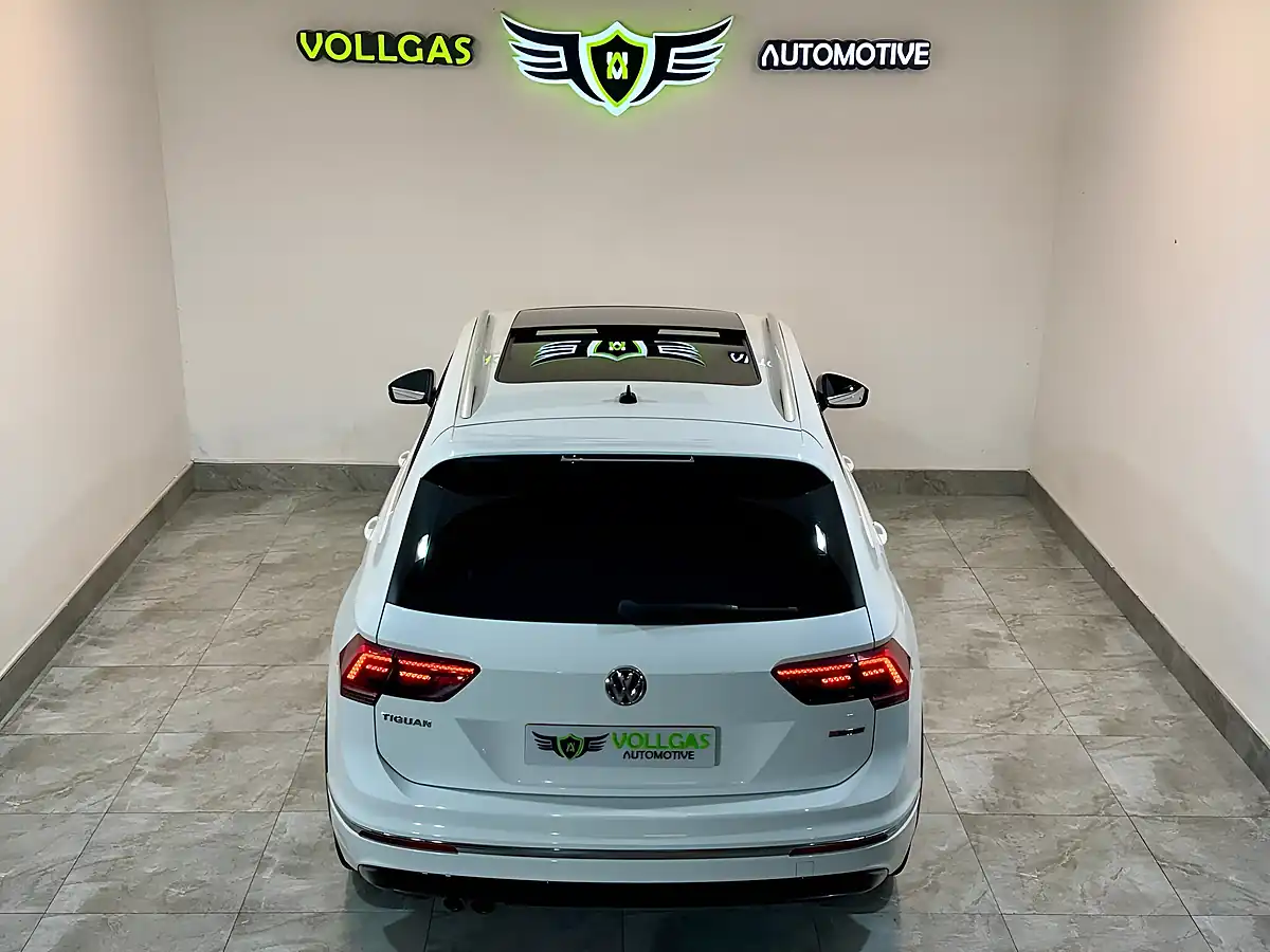 Used 2018 Volkswagen Tiguan R-Line White - Interior and Exterior details 5