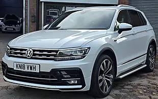 Used 2018 Volkswagen Tiguan R-Line White - Interior and Exterior details 3