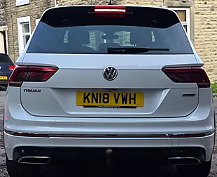 Used 2018 Volkswagen Tiguan R-Line White - Interior and Exterior details 6