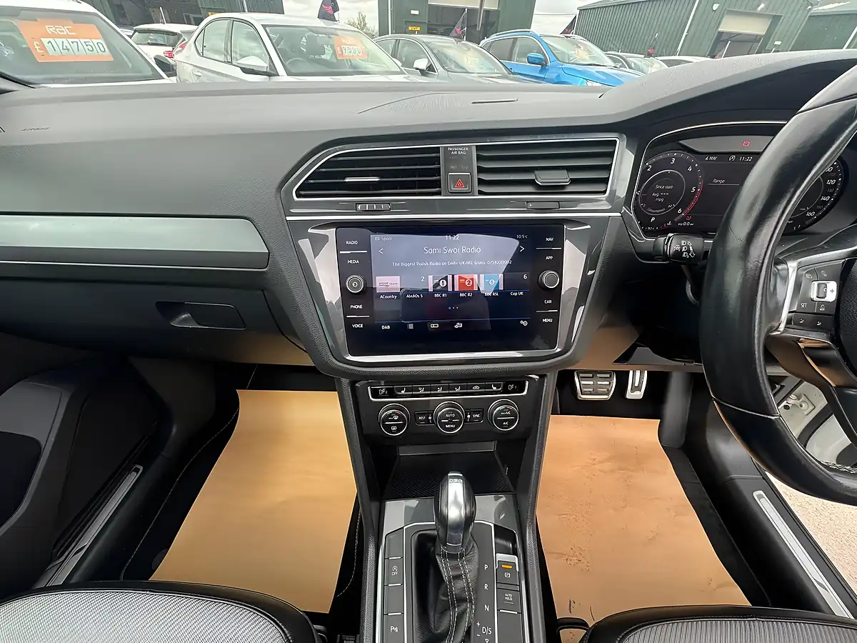 Used 2018 Volkswagen Tiguan R-Line White - Interior and Exterior details 14