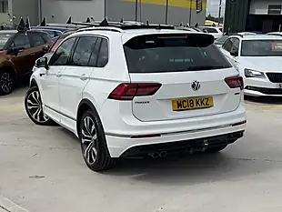 Used 2018 Volkswagen Tiguan R-Line White - Interior and Exterior details 5