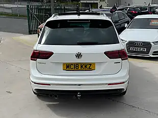 Used 2018 Volkswagen Tiguan R-Line White - Interior and Exterior details 9
