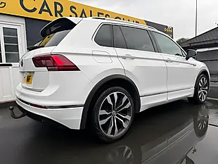Used 2018 Volkswagen Tiguan R-Line White - Interior and Exterior details 13