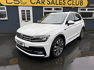 Used 2018 Volkswagen Tiguan R-Line White - Interior and Exterior details 2