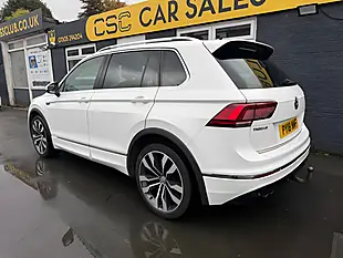 Used 2018 Volkswagen Tiguan R-Line White - Interior and Exterior details 3