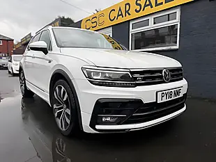Used 2018 Volkswagen Tiguan R-Line White - Interior and Exterior details 8