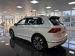 Used 2018 Volkswagen Tiguan R-Line White - Interior and Exterior details 11