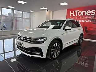 Used 2018 Volkswagen Tiguan R-Line White - Interior and Exterior details 18