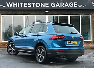 Used 2018 Volkswagen Tiguan Se Nav Caribbean Blue - Interior and Exterior details 6