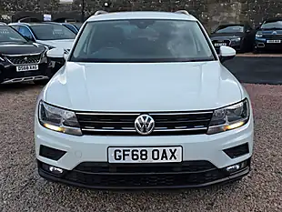 Used 2018 Volkswagen Tiguan Se Navigation White - Interior and Exterior details 3