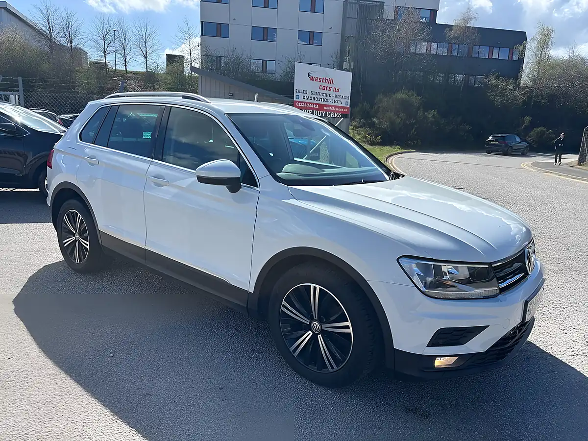 Used 2018 Volkswagen Tiguan Se Navigation White - Interior and Exterior details 5