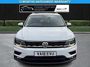 Used 2018 Volkswagen Tiguan Se Navigation White - Interior and Exterior details 2