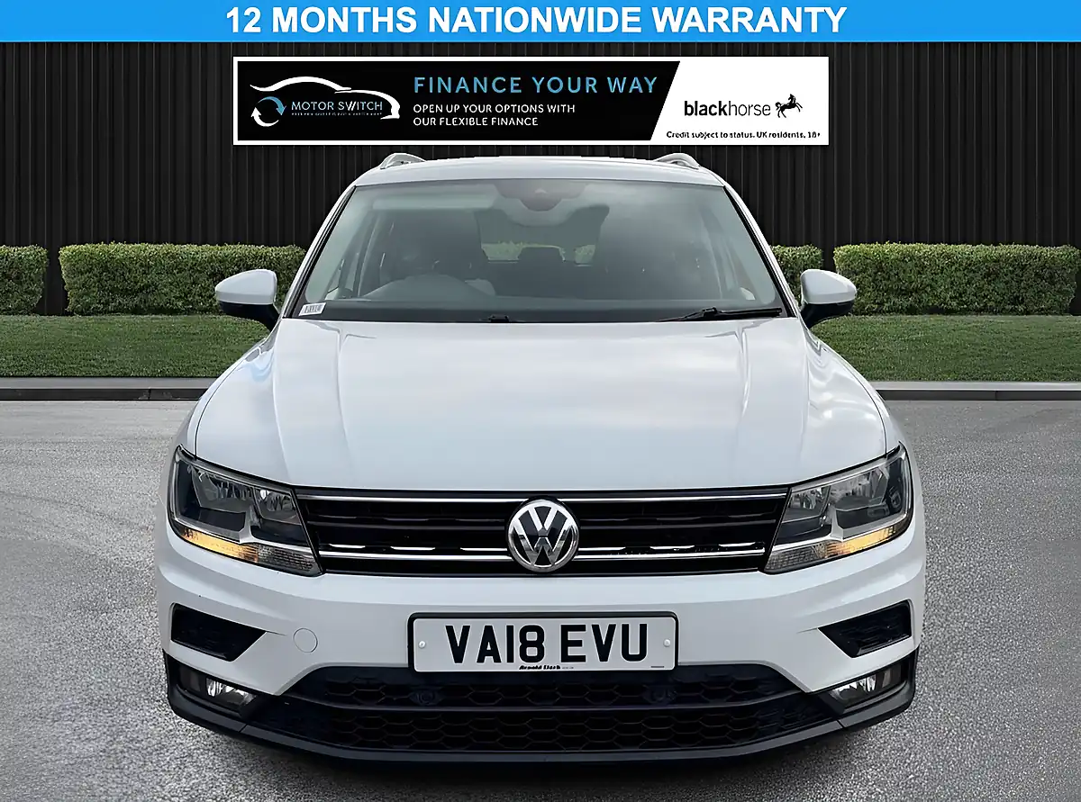 Used 2018 Volkswagen Tiguan Se Navigation White - Interior and Exterior details 2