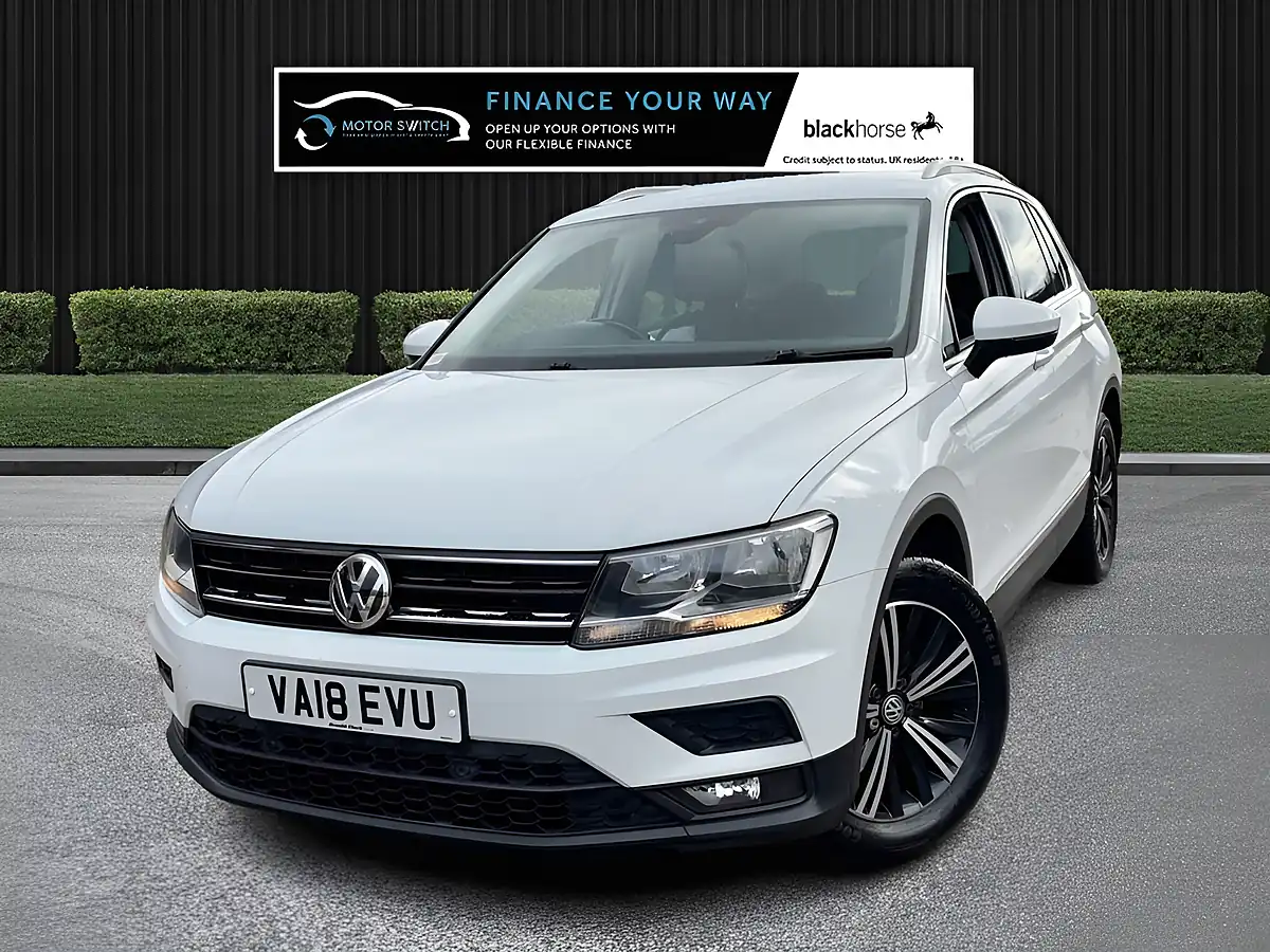 Used 2018 Volkswagen Tiguan Se Navigation White - Interior and Exterior details 3