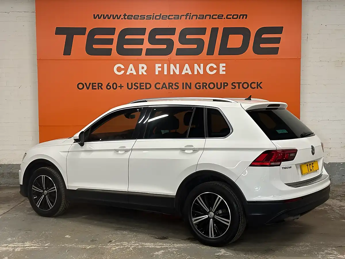 Used 2018 Volkswagen Tiguan Se Navigation White - Interior and Exterior details 3