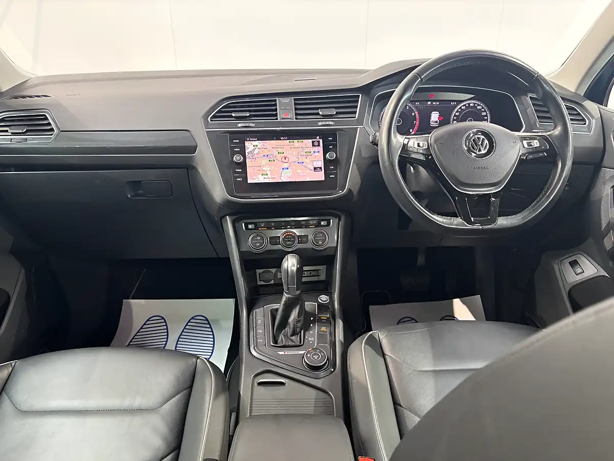Used 2018 Volkswagen Tiguan Sel Atlantic Blue - Interior and Exterior details 14