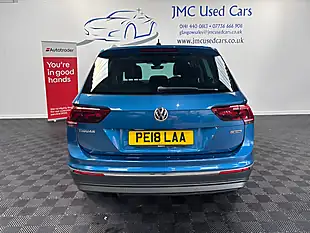 Used 2018 Volkswagen Tiguan Sel Atlantic Blue - Interior and Exterior details 6