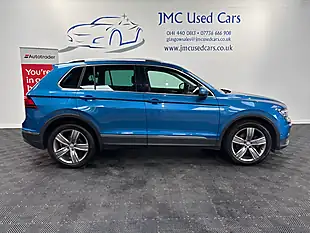Used 2018 Volkswagen Tiguan Sel Atlantic Blue - Interior and Exterior details 7